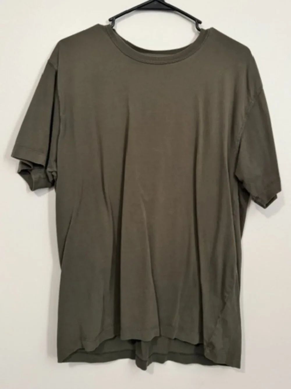 Men's St Johns Bay Short Sleeve T Shirt Color Brown Size Large